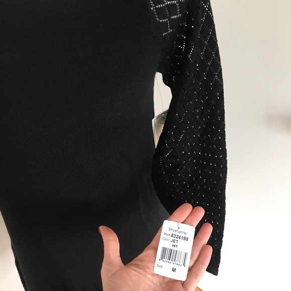 NWT Shoshanna black dress - Picture 3 of 4